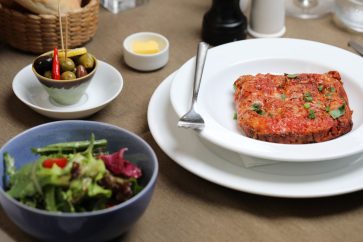 Homemade beef lasagna $10.50